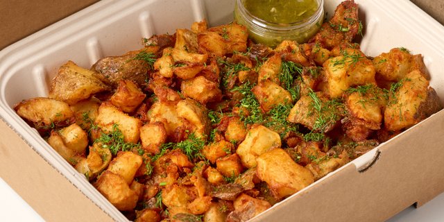 Roasted Potatoes w/ Tkemali