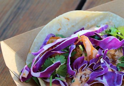 Grilled Baja Shrimp Taco