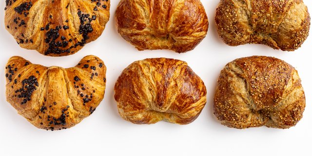 Assorted Freshly Baked Croissants