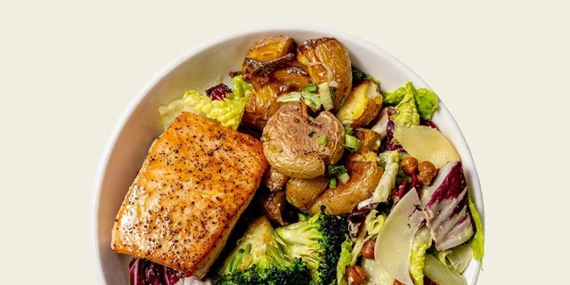 Salmon Caesar Bowl