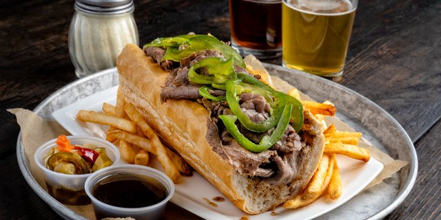 Build Your Own Italian Beef Sandwich