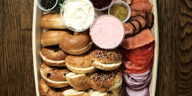 Bagels & Lox Charcuterie Platter