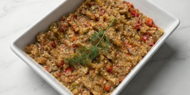 Smoky Eggplant Dip (Patlıcan Mezesi)