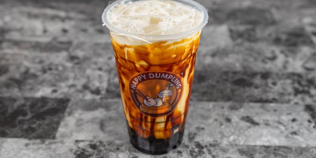 Creamy Caramel Milk Tea