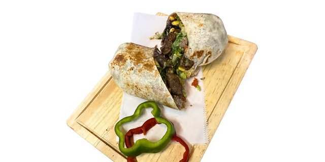 Brazilian Steak Burrito