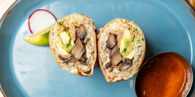 Mushroom Burrito