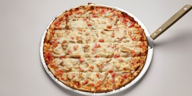 Chicken Alfredo Pizza