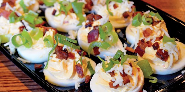 Pimento cheese Deviled Eggs
