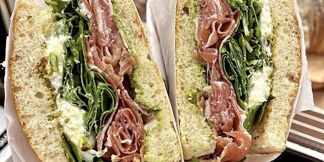Burrata Tricolore Panini