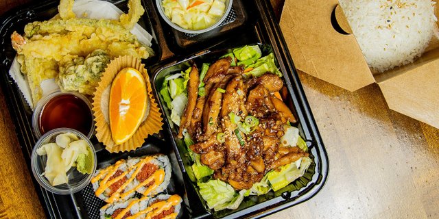 Chicken Bulgogi K-BBQ Bento Box