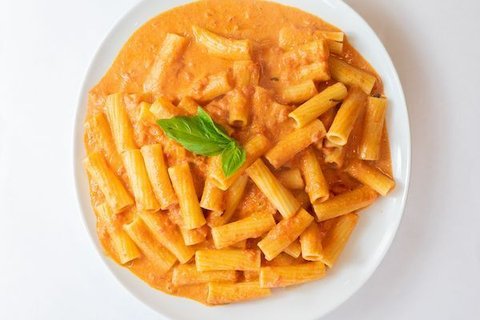 Rigatoni Vodka Sauce Dinner