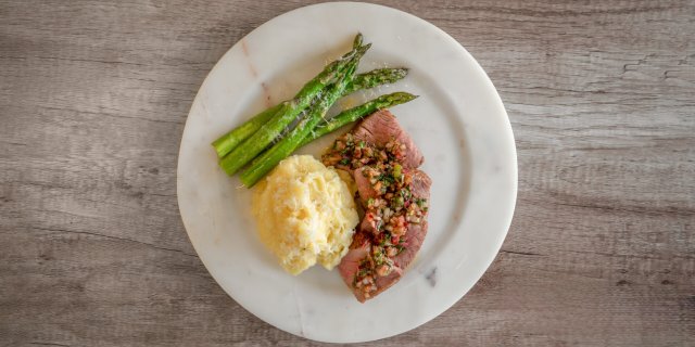 Sous Vide Chimichurri Top Sirloin