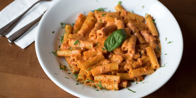Rigatoni Alla Vodka Tray