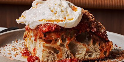 Spicy Tomato & Burrata Sfincione Pizza