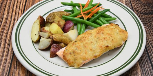 Horseradish Crusted Steelhead