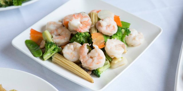 Shrimp w/ Mixed Vegetables