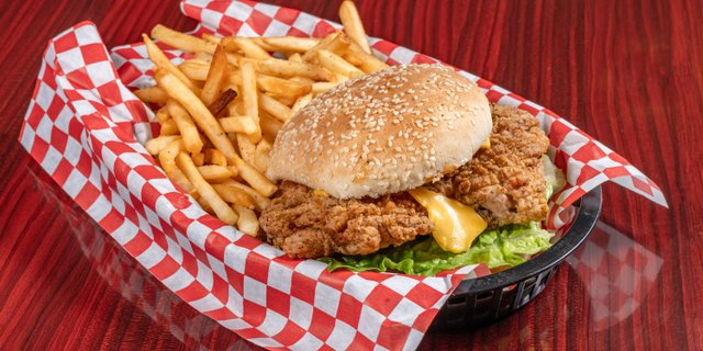 Zinger Chicken Burger