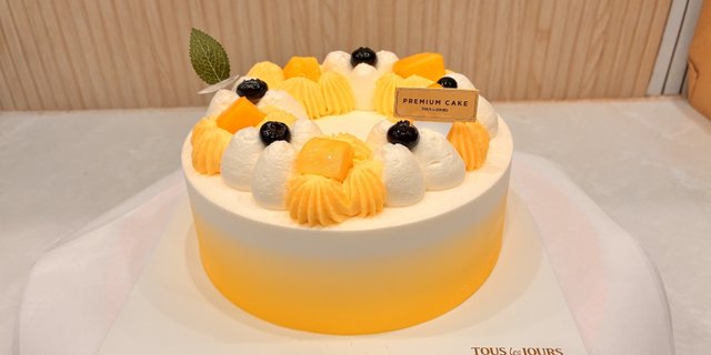 Mango Cloud Cake #2