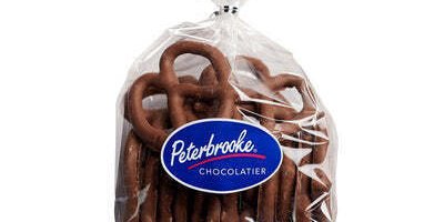 Hand-Dipped Milk Chocolate Pretzel Twists