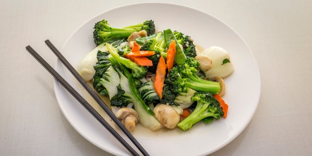 Vegetables w/ Garlic Sauce