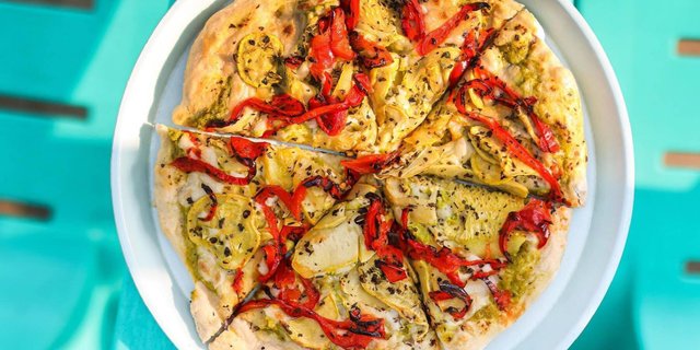 10" Roasted Vegetable Pizza