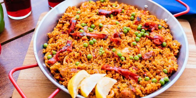 Chicken Paella Boxed Lunch