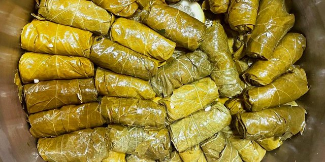 Dolmas (Grape Leaves)