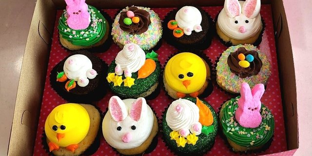 Easter Assorted Jumbo Cupcakes