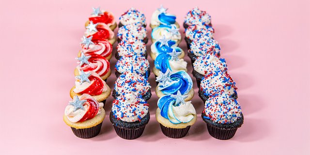 Red White & Blue Minis
