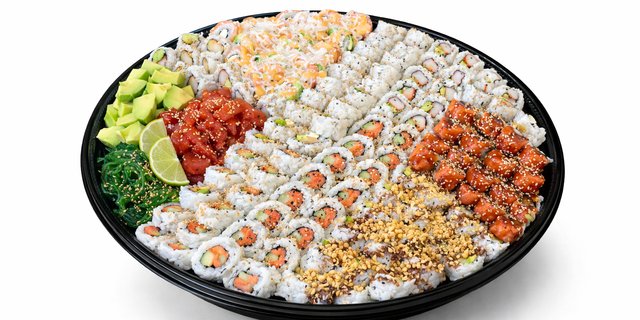 Mixed Sushi Roll Platter