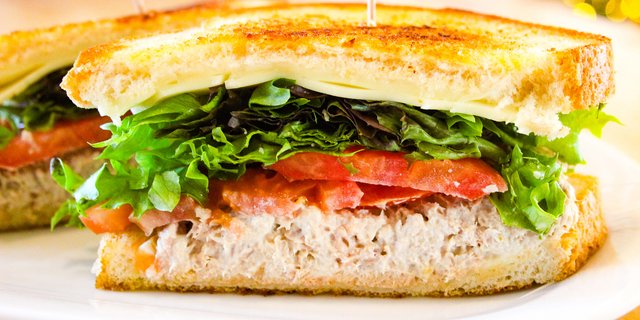 Tuna Melt Sandwich & Soup