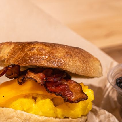 Bacon, Egg & Cheese Breakfast Sandwich
