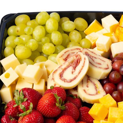 Mini Fruit & Cheese Snack Square Platter