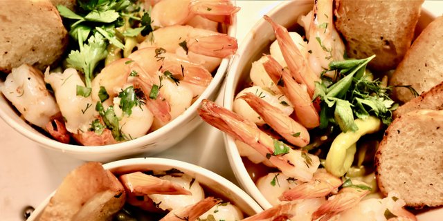 Shrimp Scampi Tray