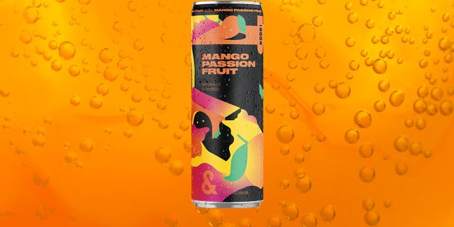 &soda Mango Passion Fruit