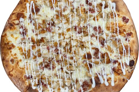 Chicken Bacon Ranch Pizza