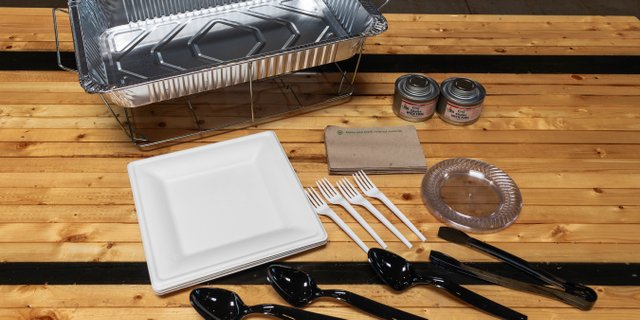 Disposable Buffet Style