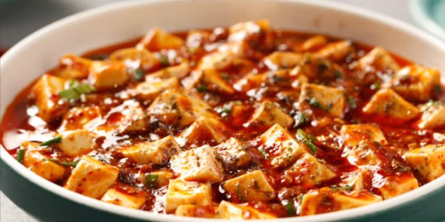 Vegetarian Mapo Tofu