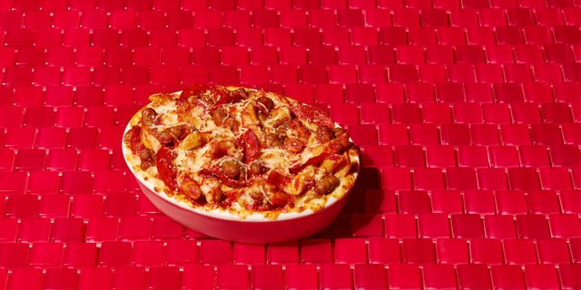 Oven-Baked Italian Meats Pasta