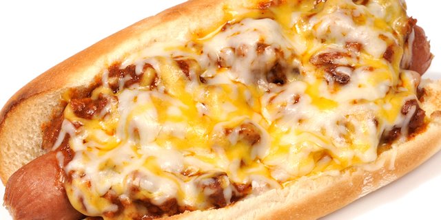 Chili Cheese Griddle Dog