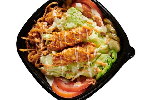 Salad FI'ED Chicken Tenders Bowl