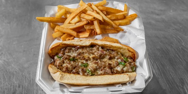Philly Cheesesteak Sandwich