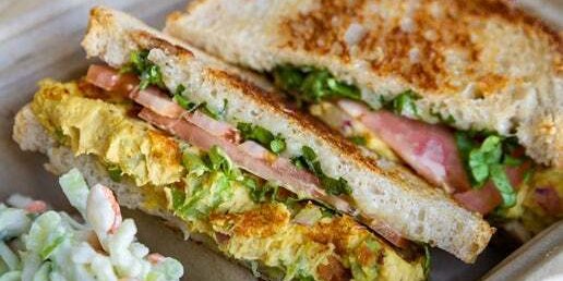 Chickpea "Tuna" Melt Sandwich