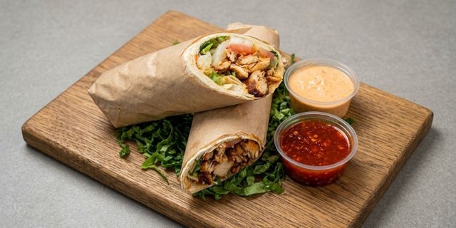 Chicken Doner Wrap