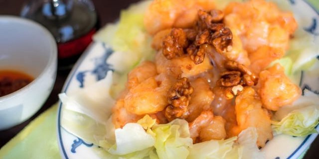 Individual Honey Glazed Walnut Shrimp