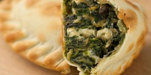Spinach Feta Empanada