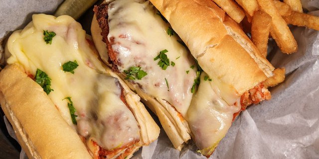 Chicken Parmesan Sub Tray