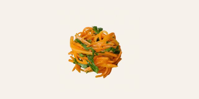 Shaved Carrot Salad Tray