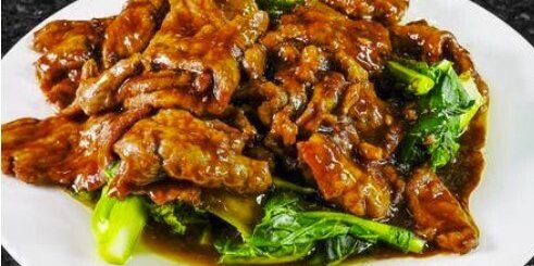 Beef w/ Chinese Broccoli (Gai Lan)