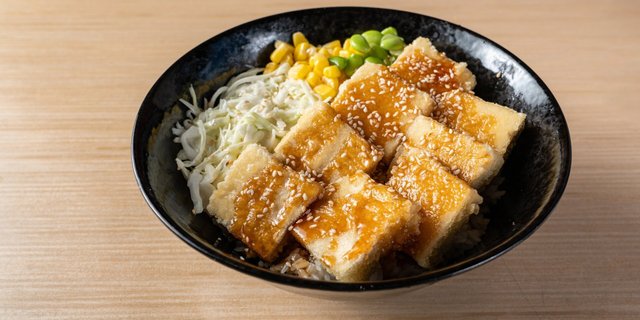 Tofu Teriyaki Donburi